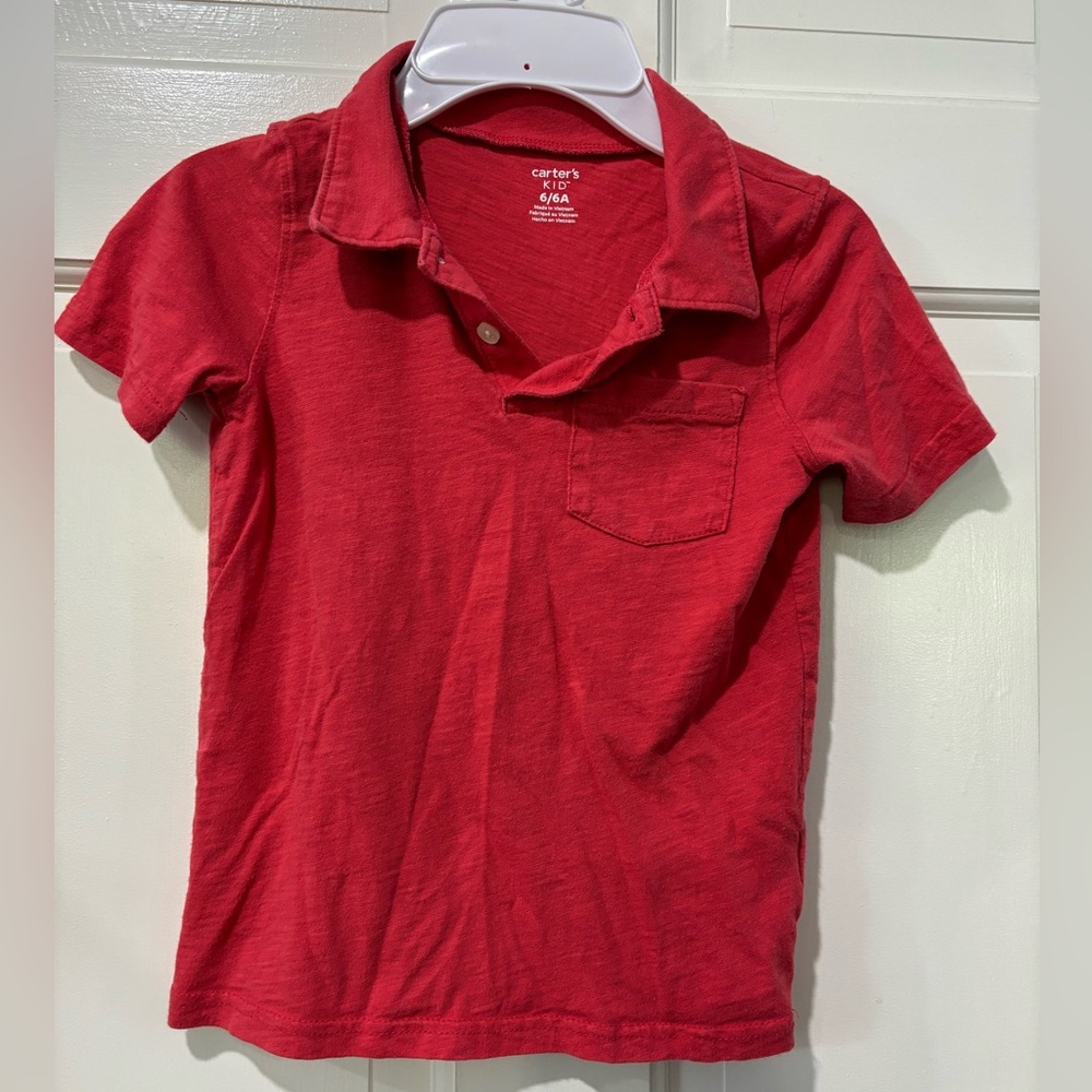 Carters Kids Collared tee